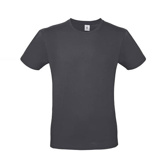 B&C BE INSPIRED T-Shirt #E150 – Dark Grey (Solid)