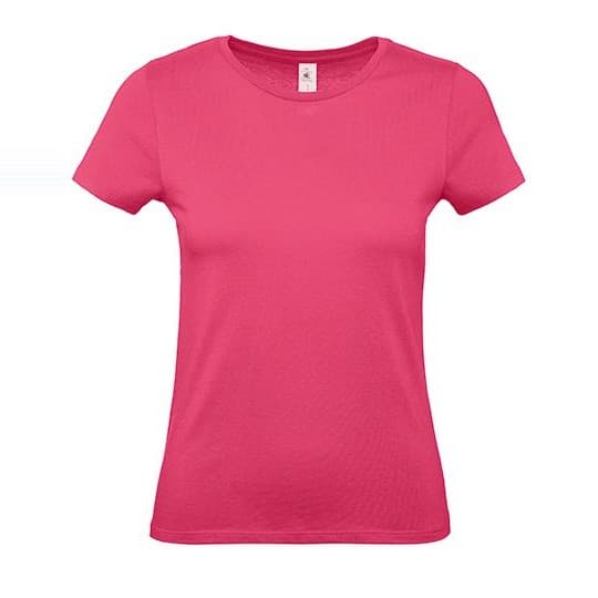 B&C BE INSPIRED Women´s T-Shirt #E150 – Fuchsia