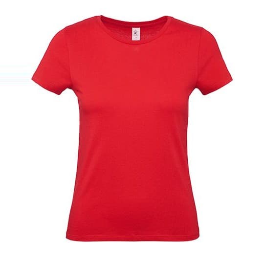 B&C BE INSPIRED Women´s T-Shirt #E150 – Red