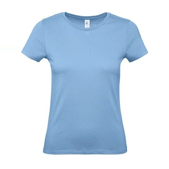 B&C BE INSPIRED Women´s T-Shirt #E150 – Sky Blue