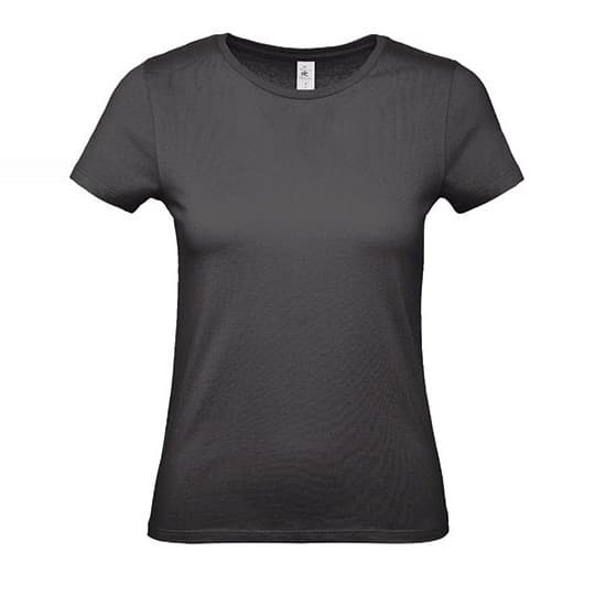 B&C BE INSPIRED Women´s T-Shirt #E150 – Black Pure