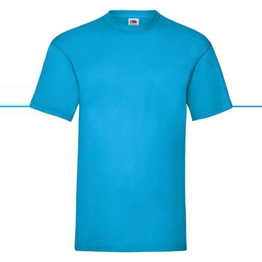 Fruit of the Loom Valueweight T – Azure Blue