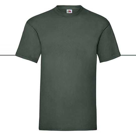 Fruit of the Loom Valueweight T – Bottle Green