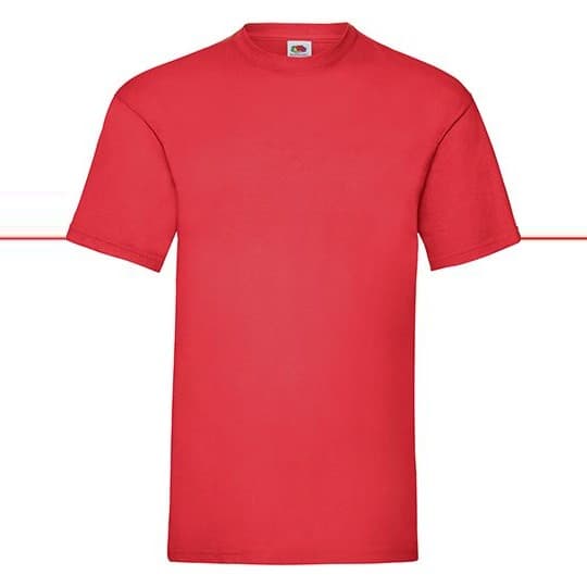 Fruit of the Loom Valueweight T – Red