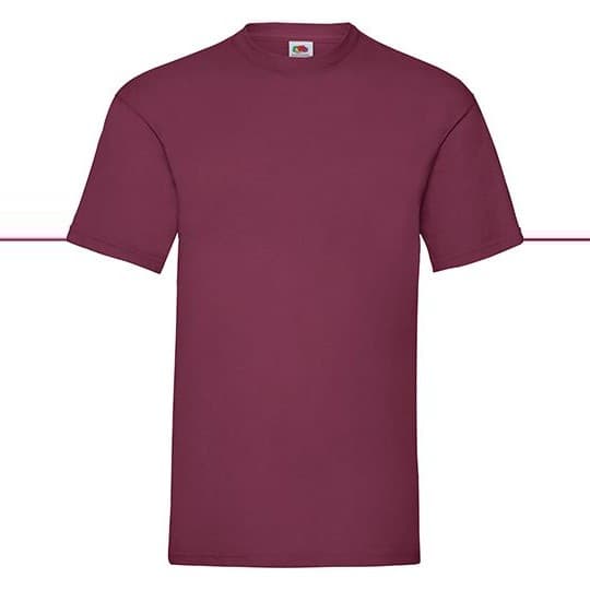 Fruit of the Loom Valueweight T – Burgundy
