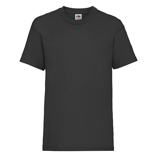 Fruit of the Loom Kids´ Valueweight T – Black