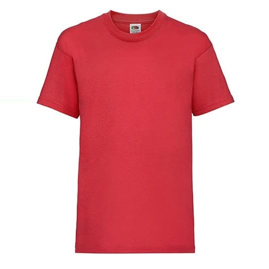 Fruit of the Loom Kids´ Valueweight T – Red