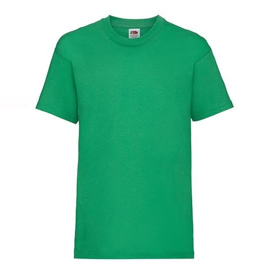 Fruit of the Loom Kids´ Valueweight T – Kelly Green