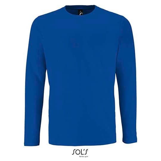SOL´S Men´s Long Sleeve T-Shirt Imperial – Royal Blue 241
