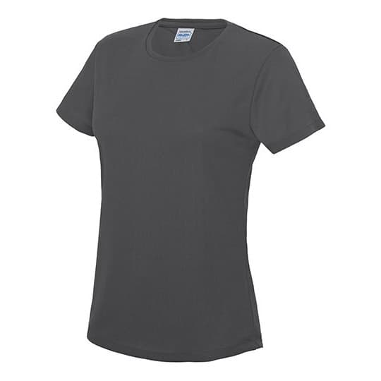 Just Cool Women´s Cool T – Charcoal (Solid)