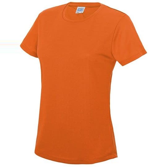 Just Cool Women´s Cool T – Electric Orange