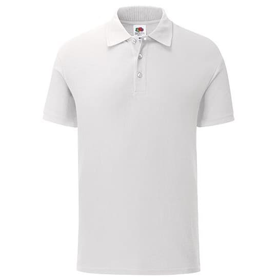 Fruit of the Loom 65/35 Piqué Polo – White