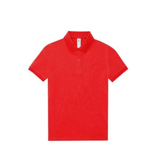 B&C BE INSPIRED My Polo 180 /Women – Red