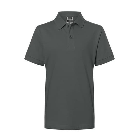 Daiber Junior Classic Polo – Graphite (Solid)