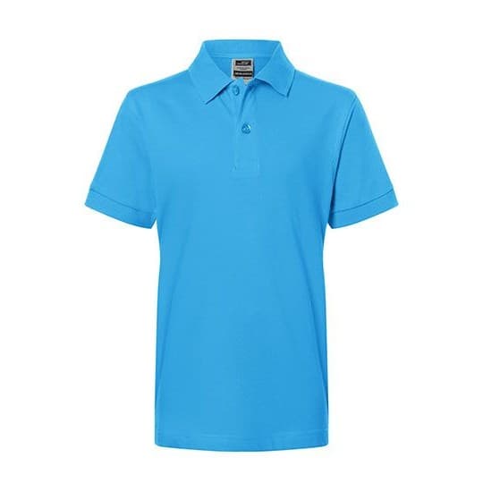 Daiber Junior Classic Polo – Aqua