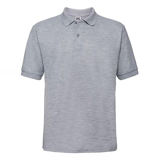 Russell Athletic Men's Classic Polycotton Polo – Light Oxford (Heather)