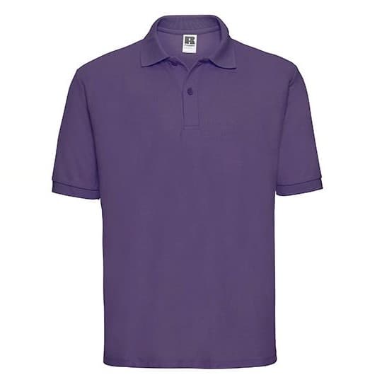 Russell Athletic Men's Classic Polycotton Polo – Purple