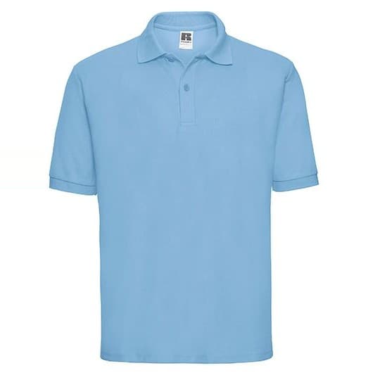 Russell Athletic Men's Classic Polycotton Polo – Sky