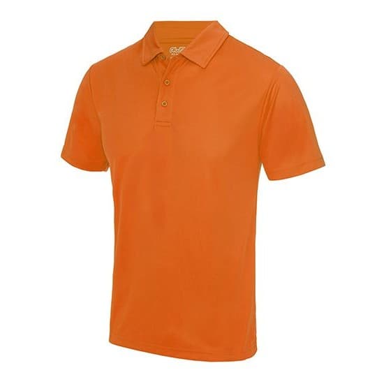 Just Cool Cool Polo – Orange Crush