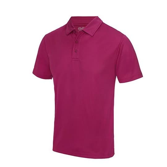 Just Cool Cool Polo – Hot Pink