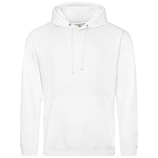 Just Hoods College Hoodie – Arctic White