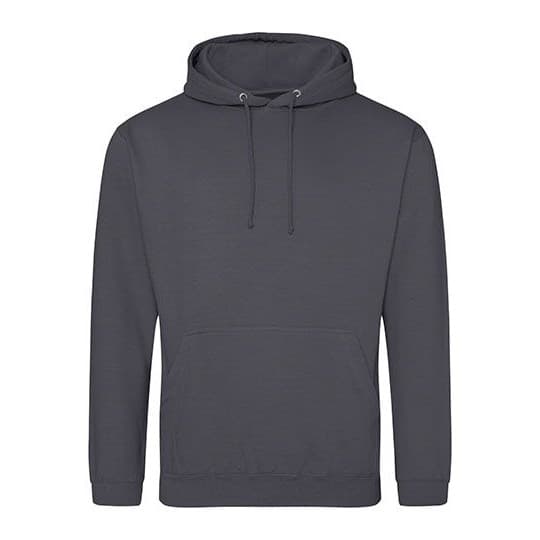 Just Hoods College Hoodie – Shark Grey