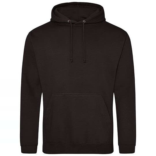 Just Hoods College Hoodie – Jet Black