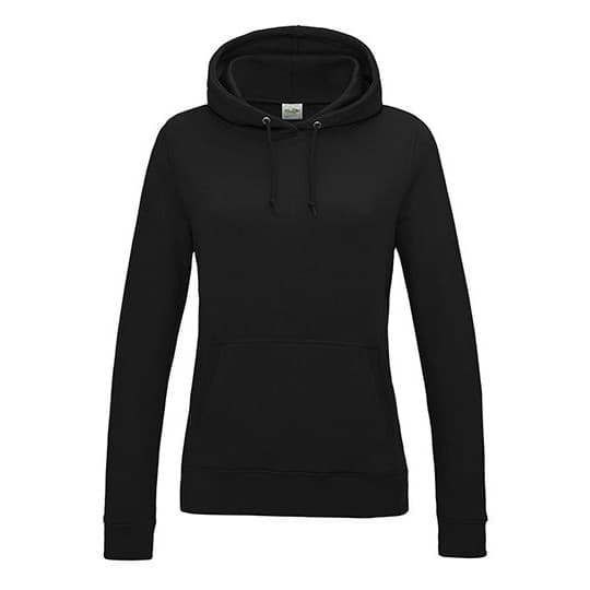 Just Hoods Women´s College Hoodie – Jet Black