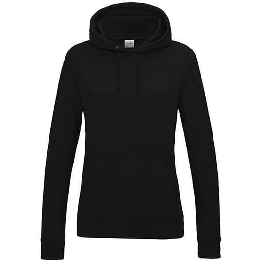 Just Hoods Women´s College Hoodie – Deep Black