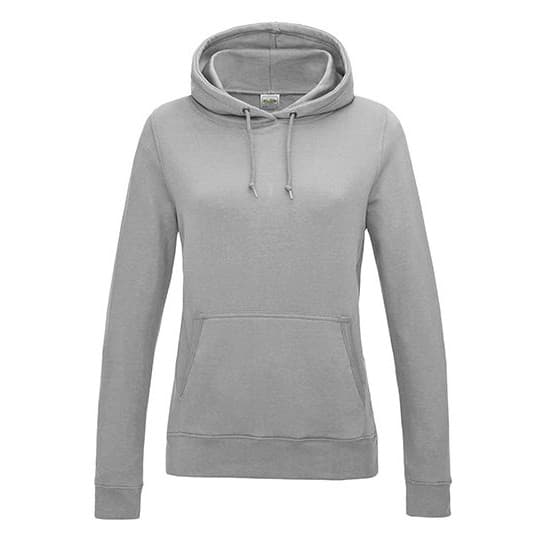 Just Hoods Women´s College Hoodie – Heather Grey
