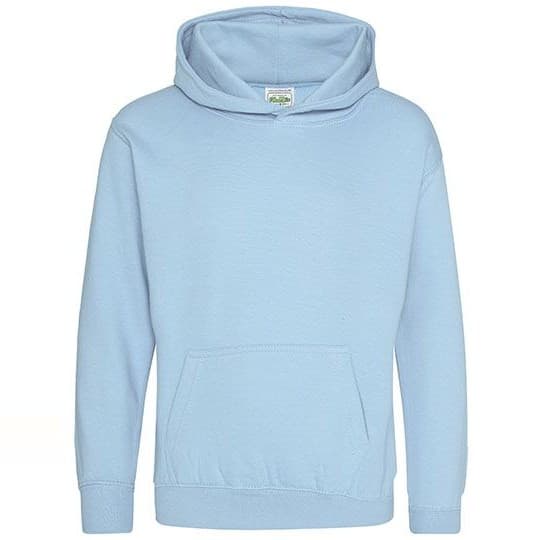 Just Hoods Kids´ Hoodie – Sky Blue