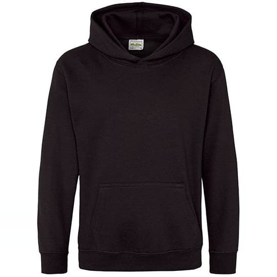 Just Hoods Kids´ Hoodie – Jet Black
