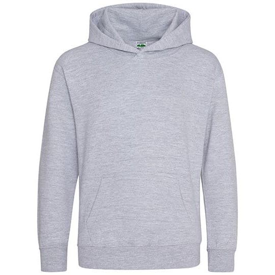 Just Hoods Kids´ Hoodie – Heather Grey