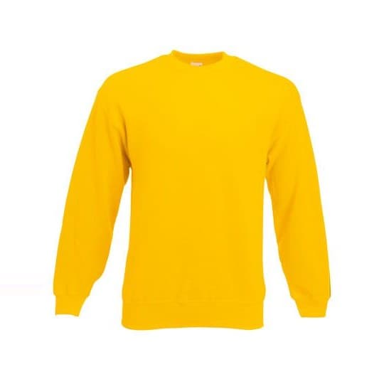 Fruit of the Loom Classic Set-in Sweat – Sunflower