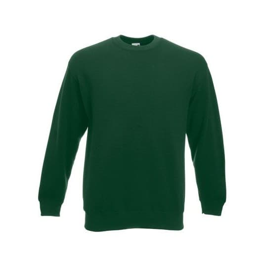 Fruit of the Loom Classic Set-in Sweat – Bottle Green