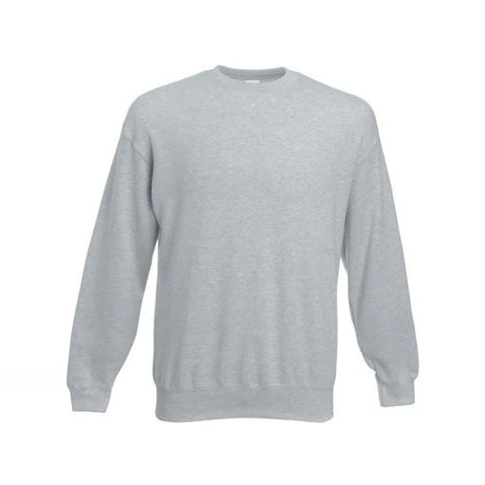 Fruit of the Loom Classic Set-in Sweat – Heather Grey