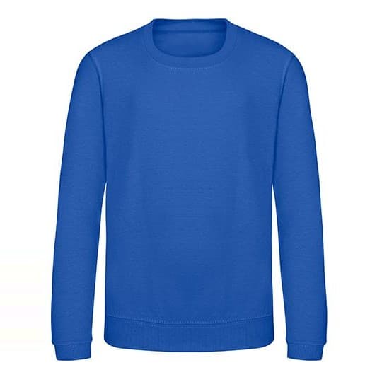 Just Hoods Kids´ AWDis Sweat – Bright Royal