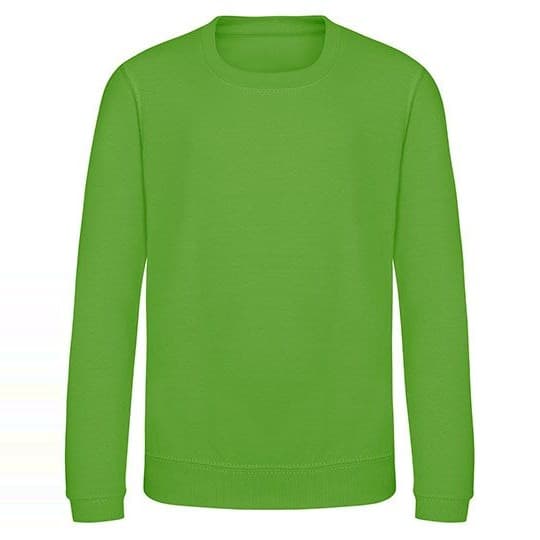 Just Hoods Kids´ AWDis Sweat – Lime Green