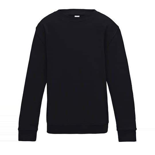 Just Hoods Kids´ AWDis Sweat – Deep Black
