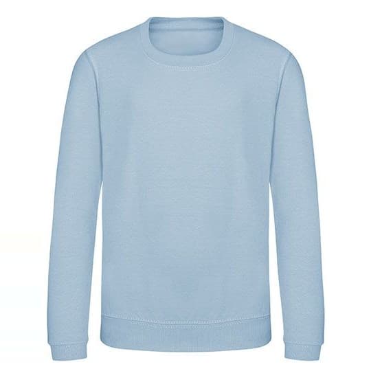 Just Hoods Kids´ AWDis Sweat – Sky Blue