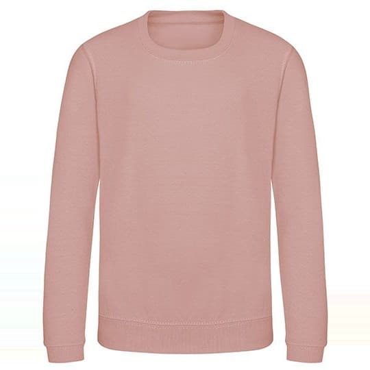 Just Hoods Kids´ AWDis Sweat – Dusty Pink
