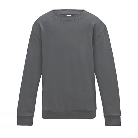 Just Hoods Kids´ AWDis Sweat – Storm Grey (Solid)
