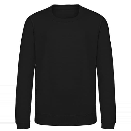 Just Hoods Kids´ AWDis Sweat – Jet Black