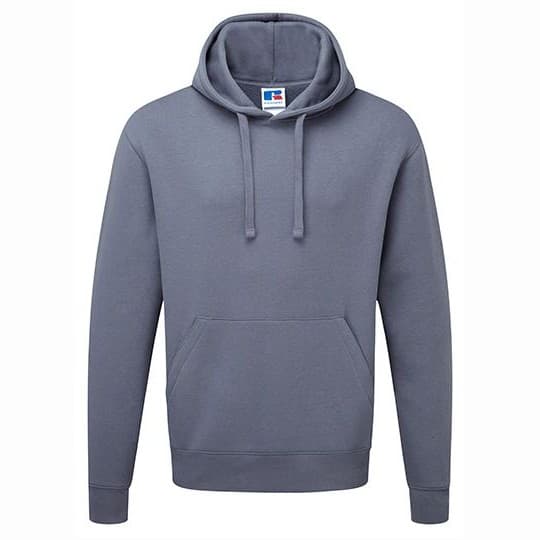 Russell Athletic Men's Authentic Hooded Sweat – Convoy Grey (Solid)