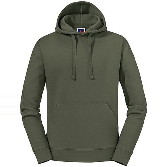 Russell Athletic Men's Authentic Hooded Sweat – Olive