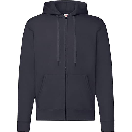 Fruit of the Loom Classic Hooded Sweat Jacket – Deep Navy