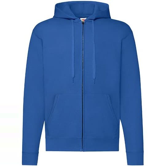 Fruit of the Loom Classic Hooded Sweat Jacket – Royal Blue
