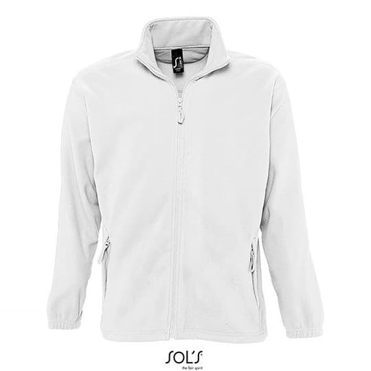 SOL´S Fleecejacket North – White