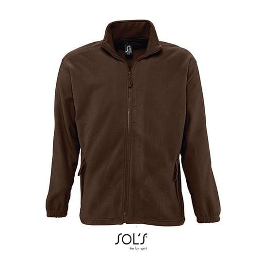 SOL´S Fleecejacket North – Dark Chocolate