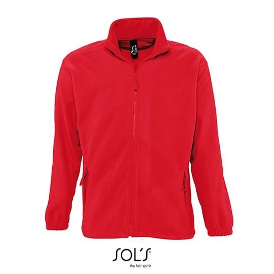 SOL´S Fleecejacket North – Red